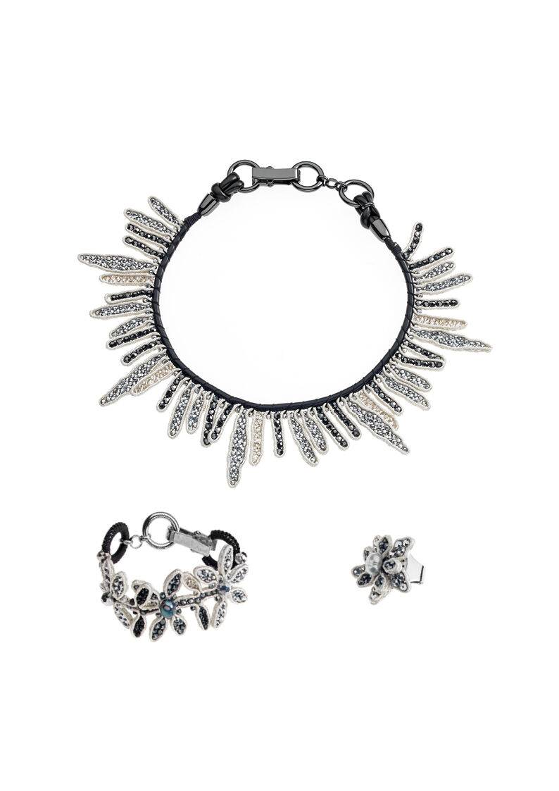 Ottaviani Bracciale con cristalli e perline Affare Del Giorno