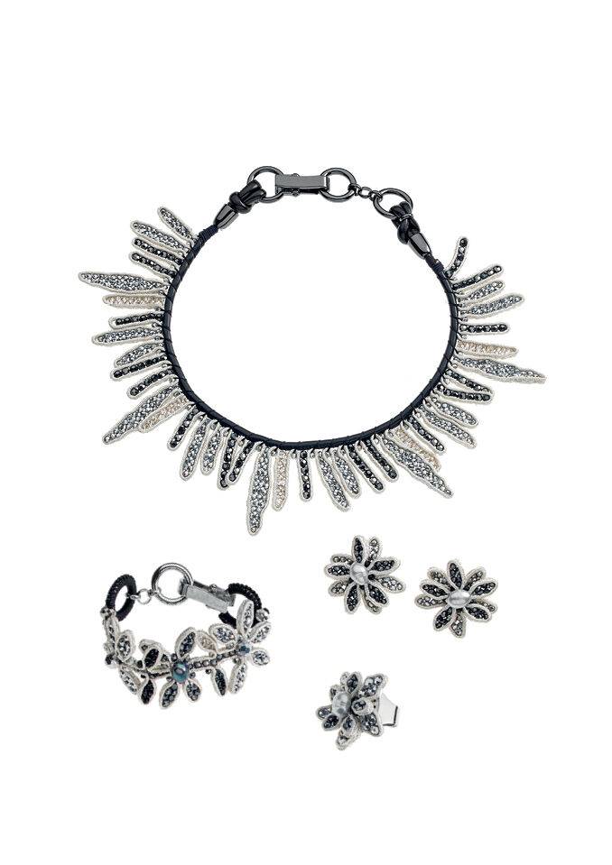 Ottaviani Bracciale con cristalli e perline Affare Del Giorno