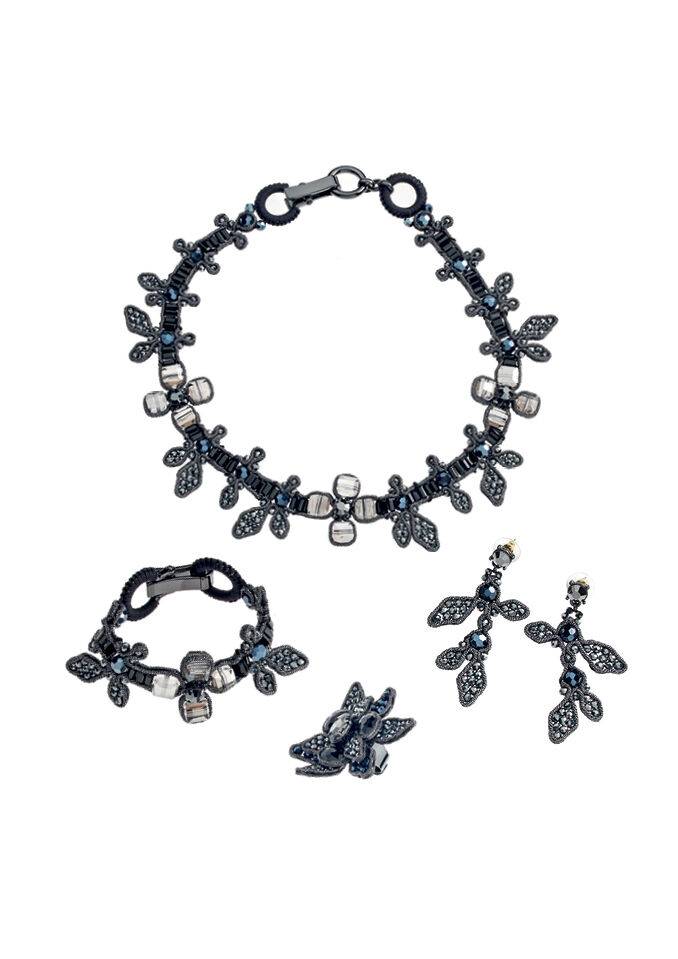 Ottaviani Bracciale con cristalli e perline Prezzo Ridotto