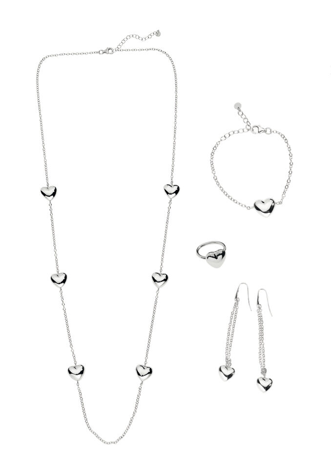 Ottaviani Anello"tutto cuore" in argento Sconto