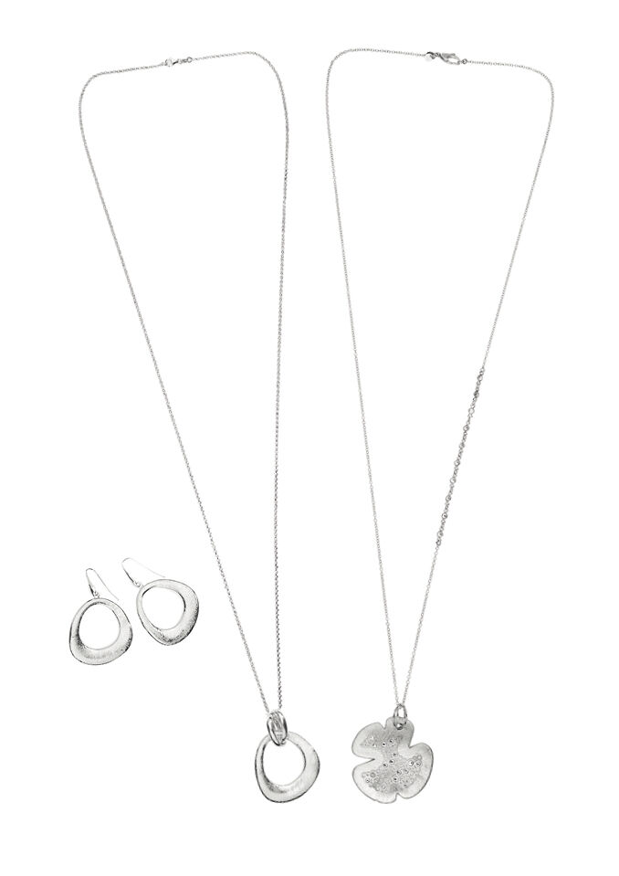 Ottaviani Collana"dillo alla luna"in argento Moda