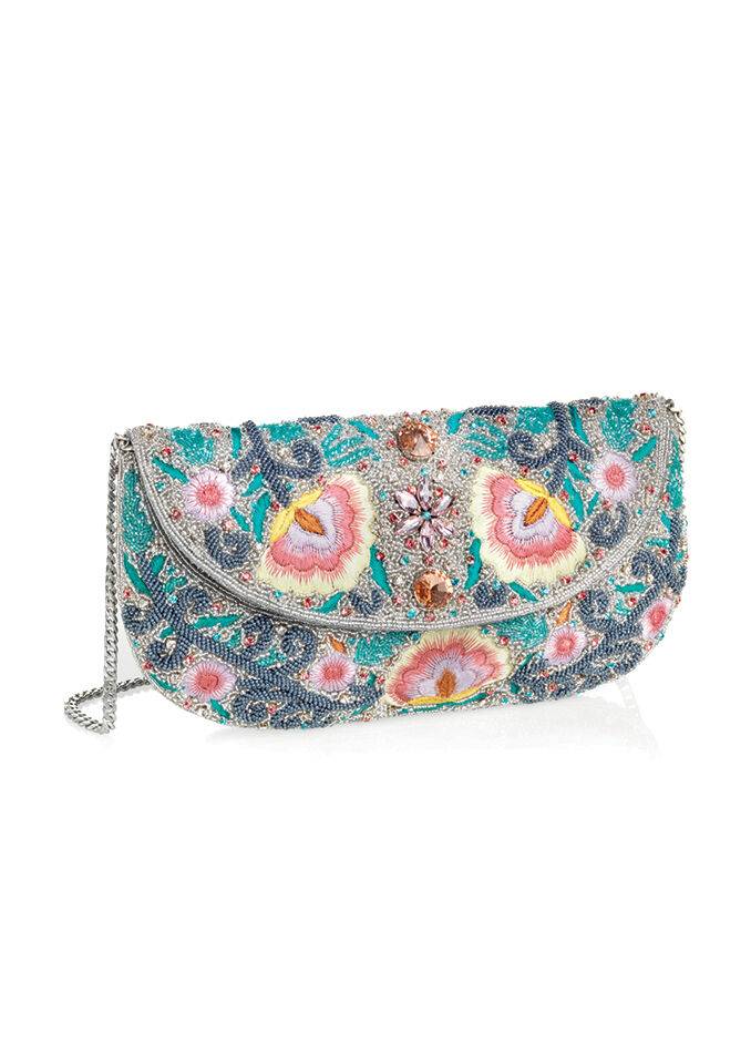 Ottaviani Clutch con ricami,cristalli,perline e strass I Più Venduti