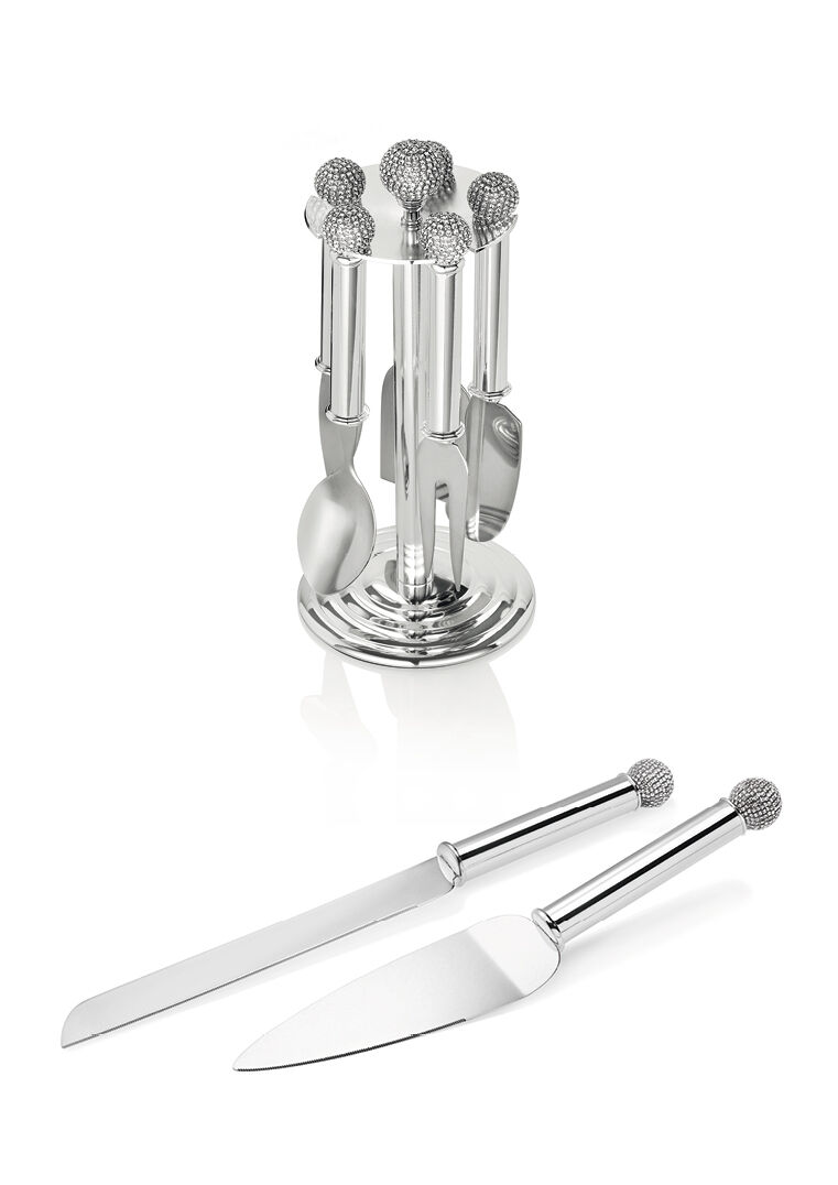 Ottaviani Set 6 coltelli da formaggio in met.arg c/stras Offerte speciali