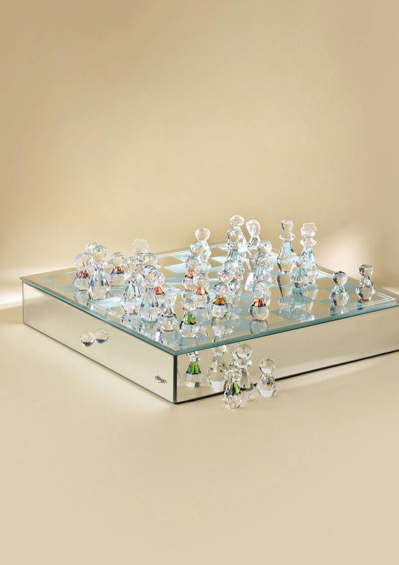 Ottaviani Scacchiera in cristallo cm.35x35x6 Promozione
