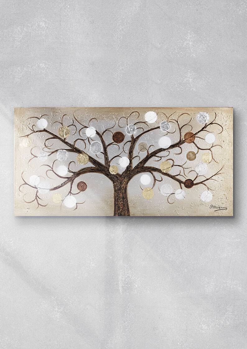 Ottaviani Quadro su tela "albero della vita" 120x60 Spedizione Gratuita