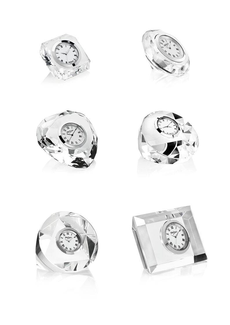 Ottaviani Orologio in cristallo cm.2,5x6x8,5 Fino Al -60%