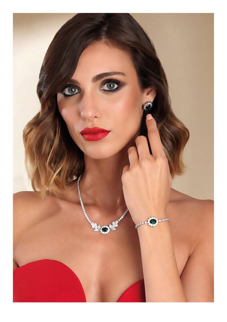 Ottaviani Orecchini rodiati con cubic zirconia Acquista Ora
