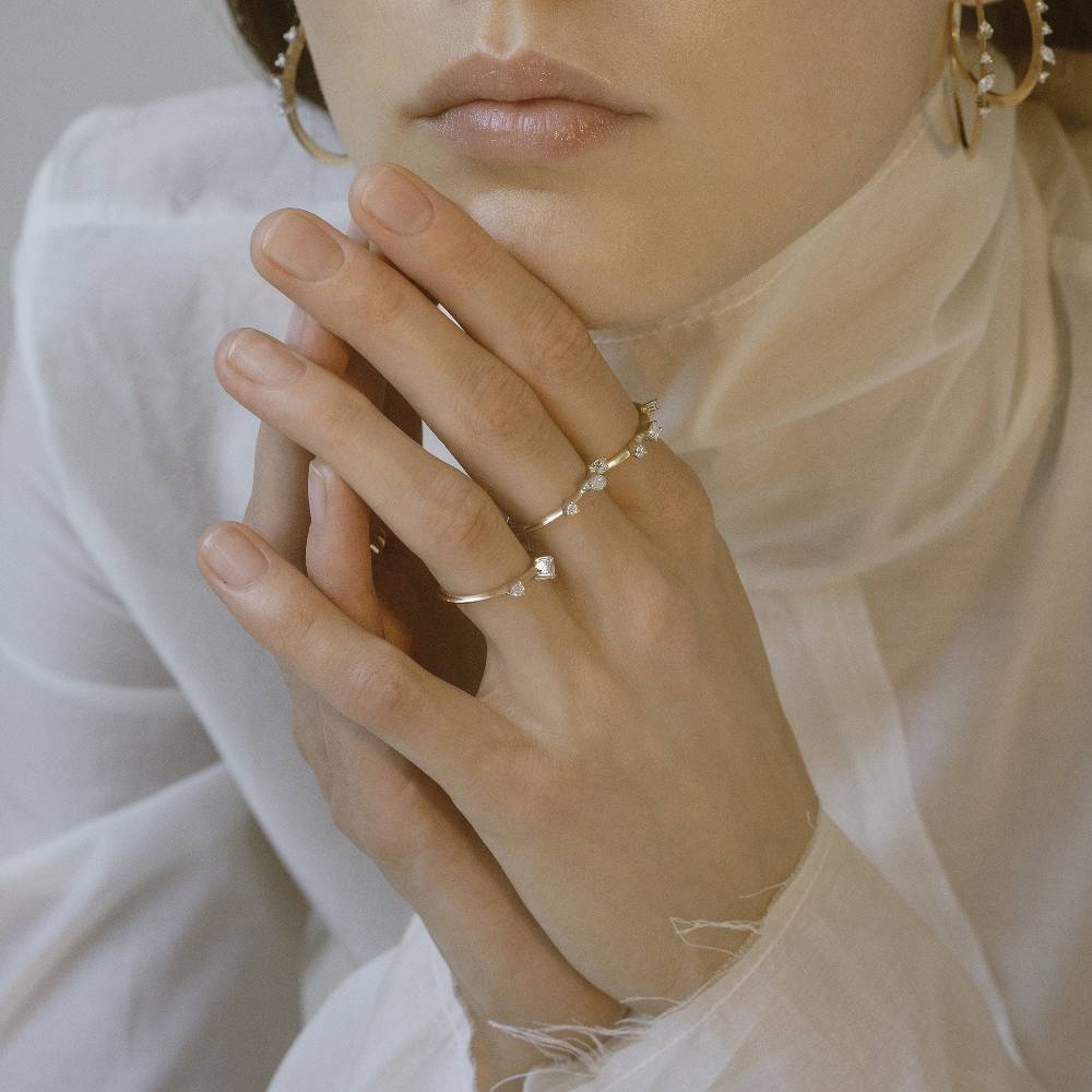 Paola Grande Gioielli BALANCE Anello 'Balance' oro giallo con marquise Shopping Online