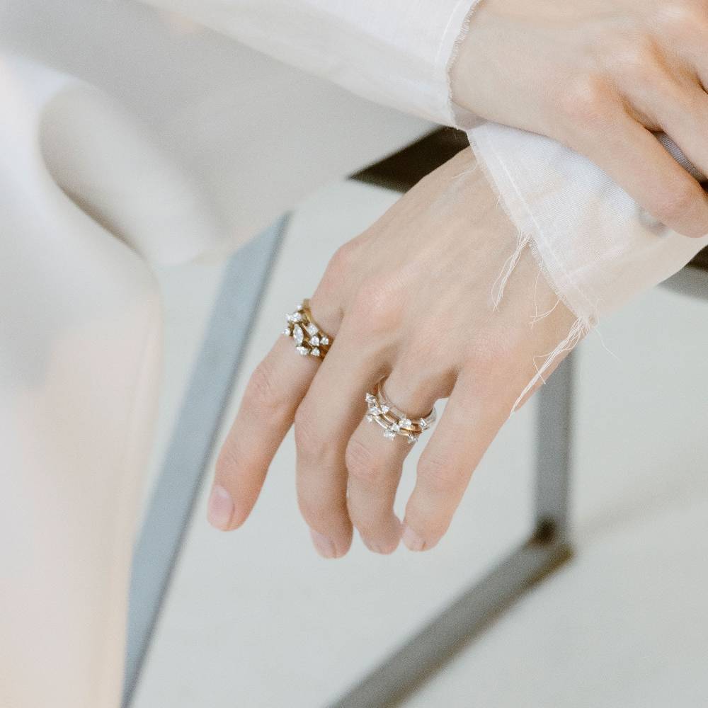 Paola Grande Gioielli BALANCE Anello 'Balance' oro giallo con marquise Shopping Online