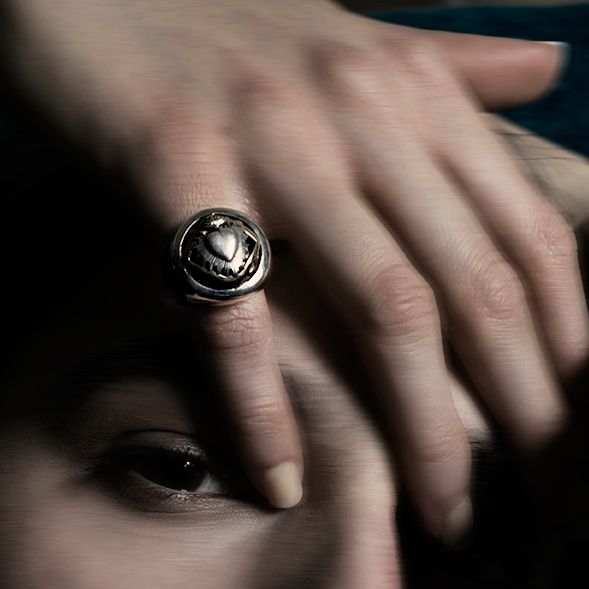 Paola Grande Gioielli CUORE SACRO Anello da mignolo 'Cuore Sacro' Offerte