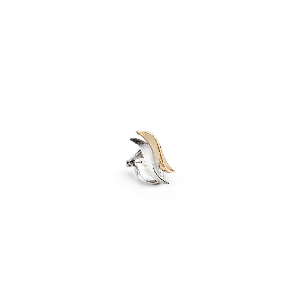 Paola Grande Gioielli FLAME Mono orecchino bicolore 'Flame' In Saldo