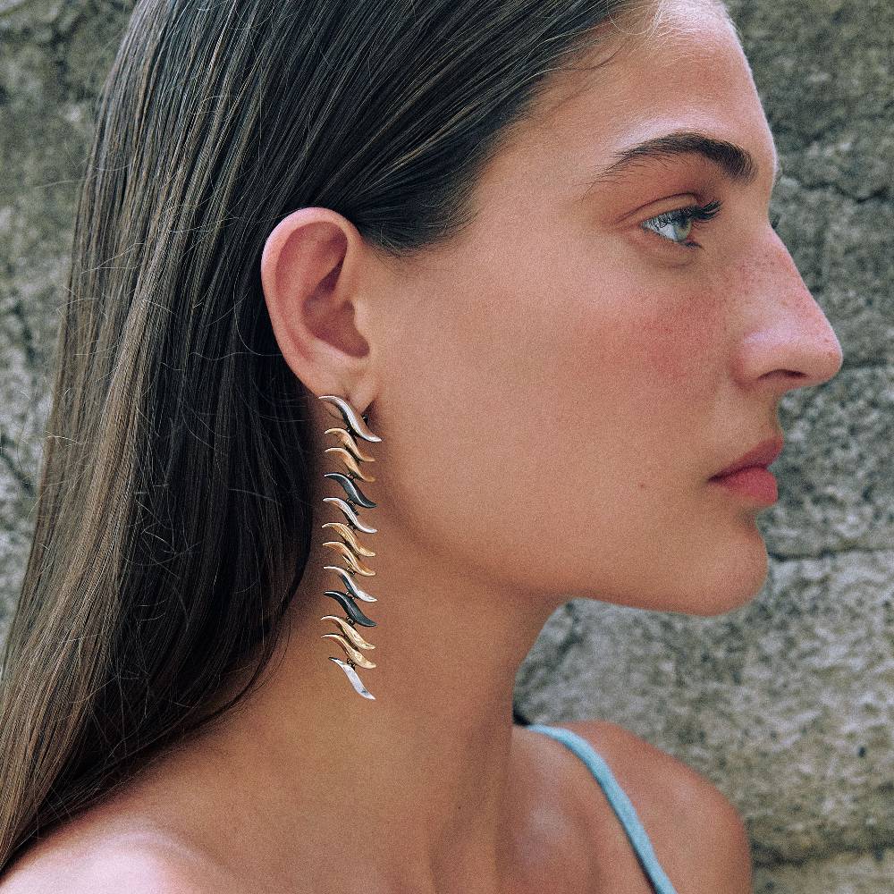 Paola Grande Gioielli FLAME Orecchini pendenti 'Flame' Qualità