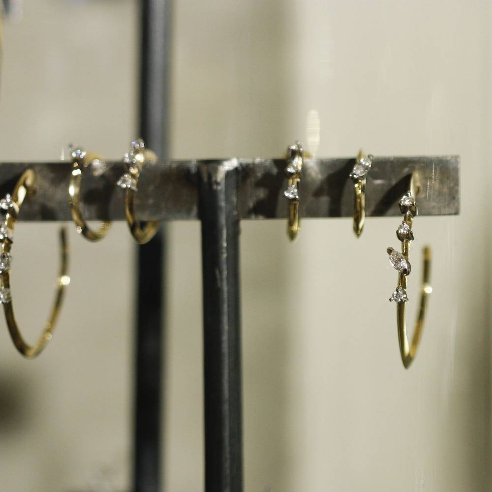 Paola Grande Gioielli BALANCE Cerchietti 'Balance' in oro giallo e diamanti Convenienza