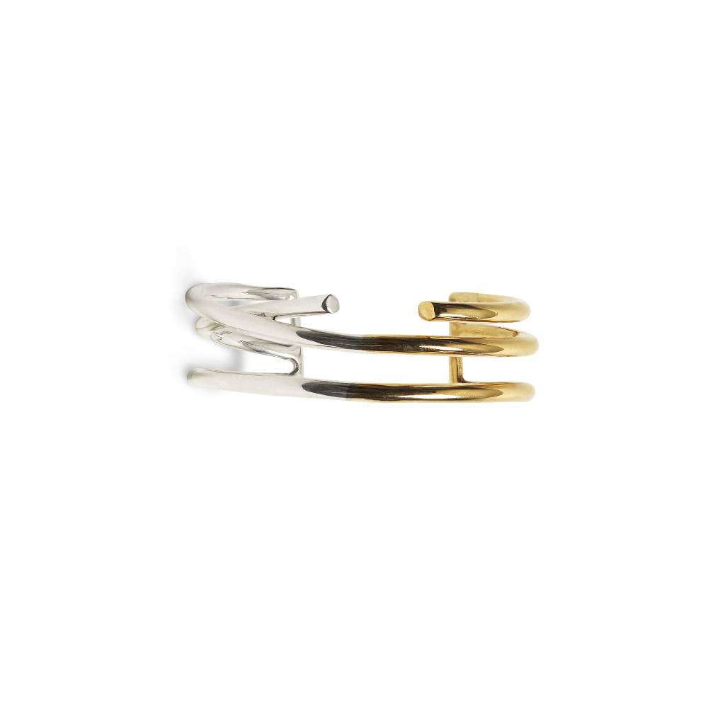 Paola Grande Gioielli NEON Bracciale incrocio 'Neon' 3 elementi Presa