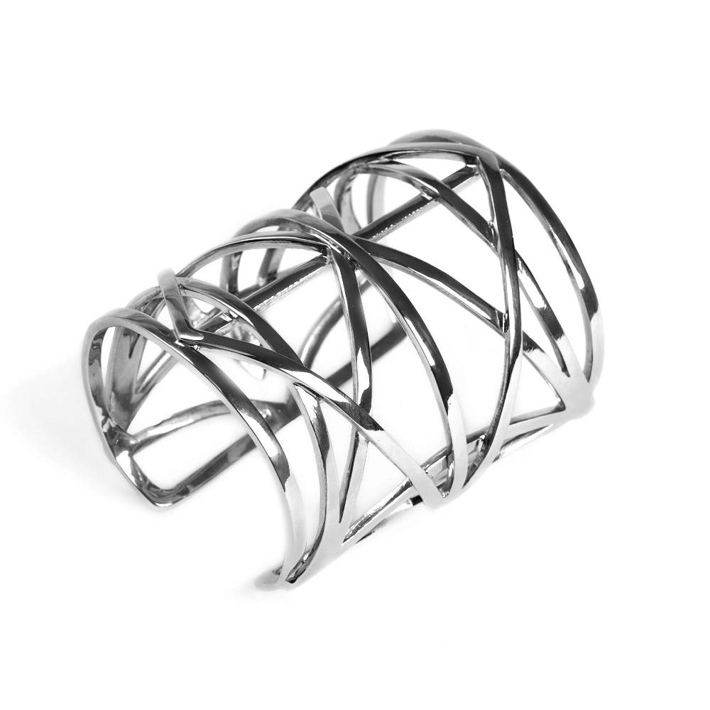 Paola Grande Gioielli GRIGLIE Bracciale 'Griglie' argento Saldi