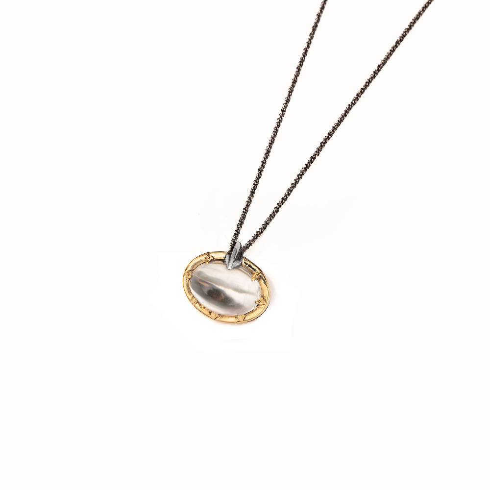 Paola Grande Gioielli SCIARPE Sciarpa argento rodiato Presa