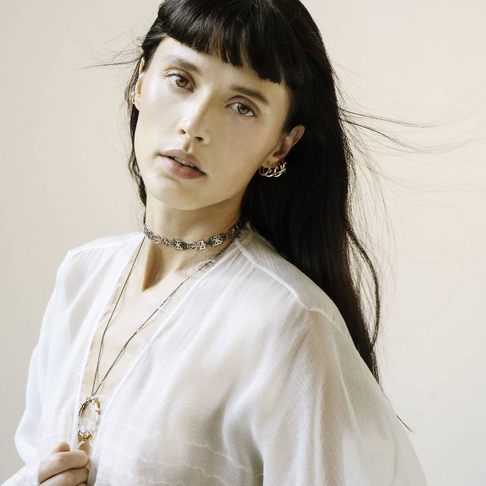 Paola Grande Gioielli NEON Choker Origami Saldi