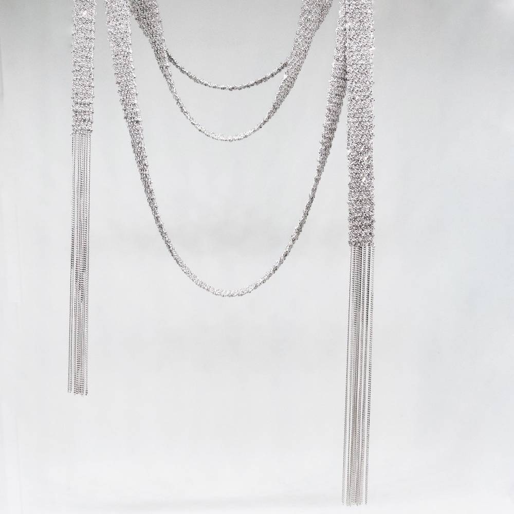 Paola Grande Gioielli SCIARPE Sciarpa argento Hotsell