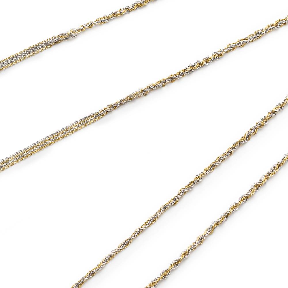Paola Grande Gioielli SCIARPE Cordino/choker bicolor Vendita Calda