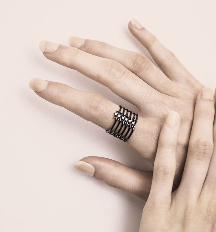 Paola Grande Gioielli SPINAE Anello 'Spinae' 6 elementi Shopping Online