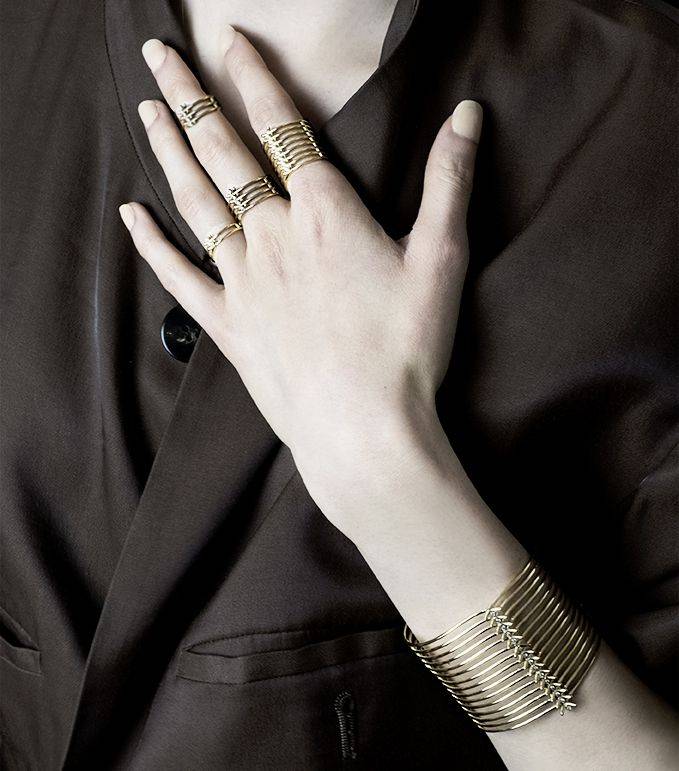 Paola Grande Gioielli SPINAE Anello 'Spinae' 4 elementi Promozione