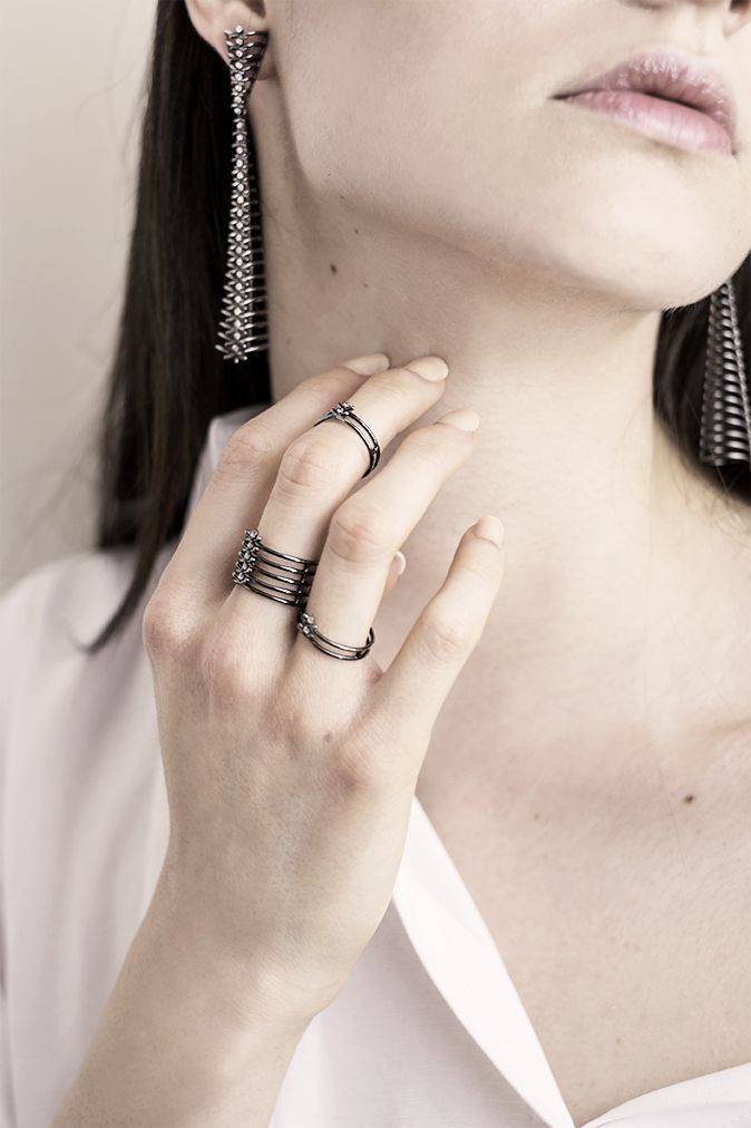 Paola Grande Gioielli SPINAE Anello 'Spinae' 2 elementi Acquista Ora