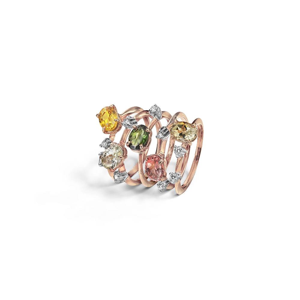 Paola Grande Gioielli BALANCE Anello 'Balance' con tormalina Shopping Online