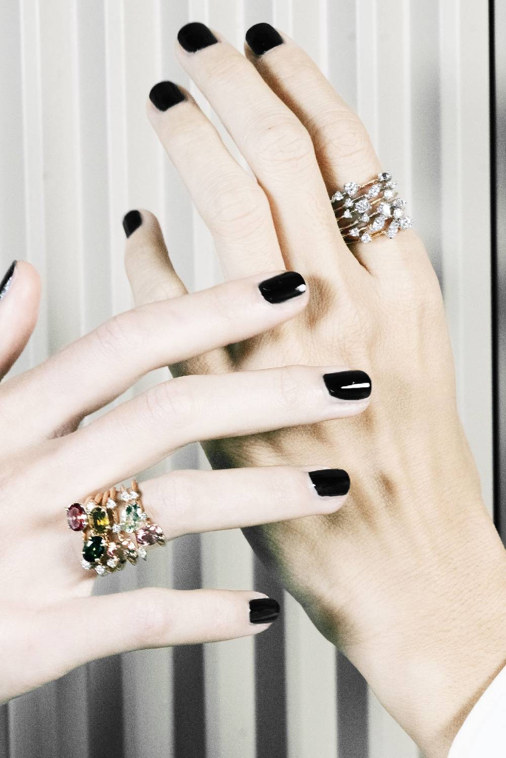 Paola Grande Gioielli BALANCE Set di tre anelli 'Balance' con tormaline Novità