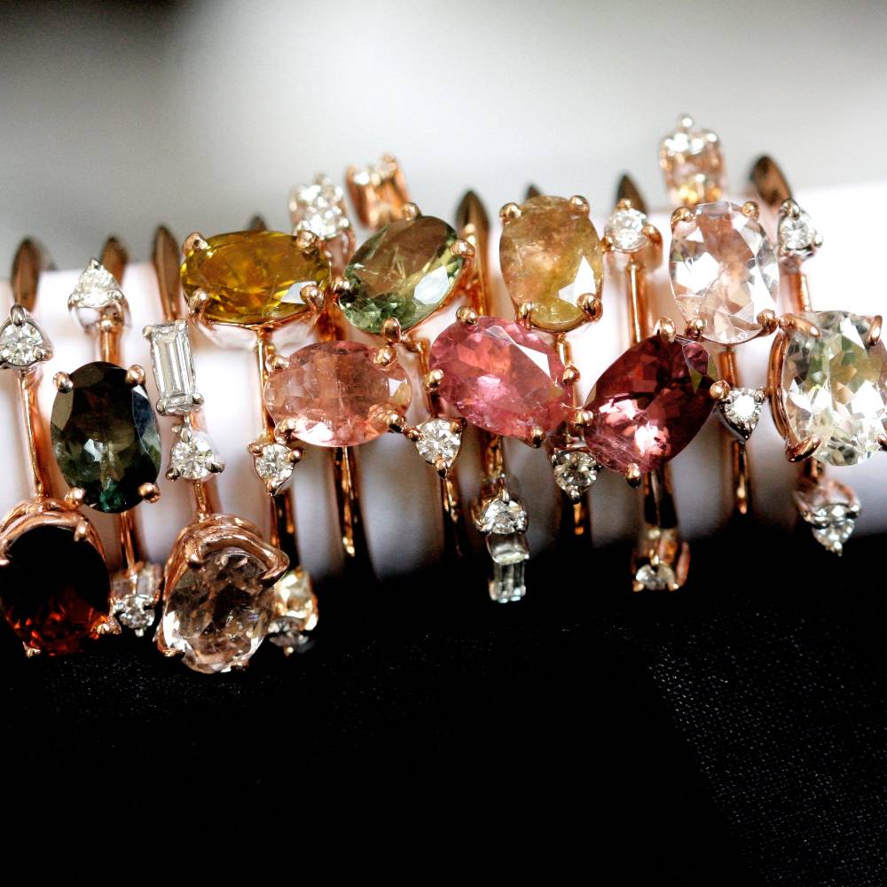 Paola Grande Gioielli BALANCE Anello 'Balance' con tormalina Online