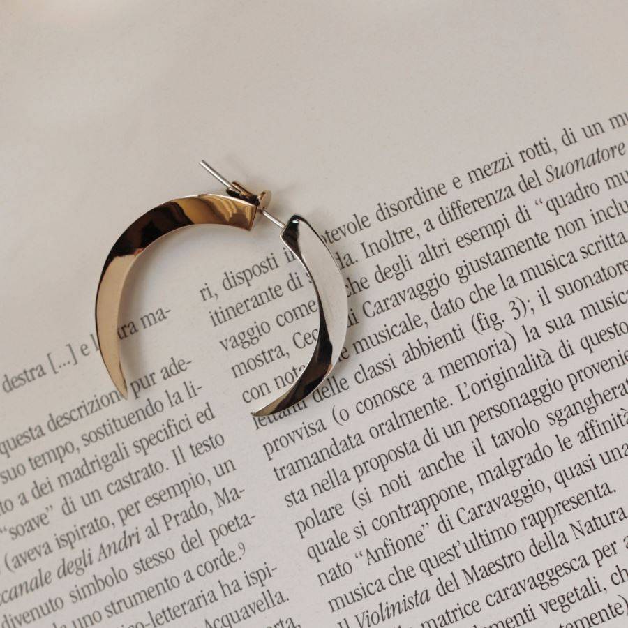 Paola Grande Gioielli UNCINI Uncini fronte|retro bicolor Shopping Online
