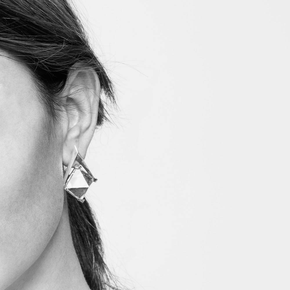 Paola Grande Gioielli ENTROPIA Orecchini 'Entropia' con sole Spedizione Gratuita