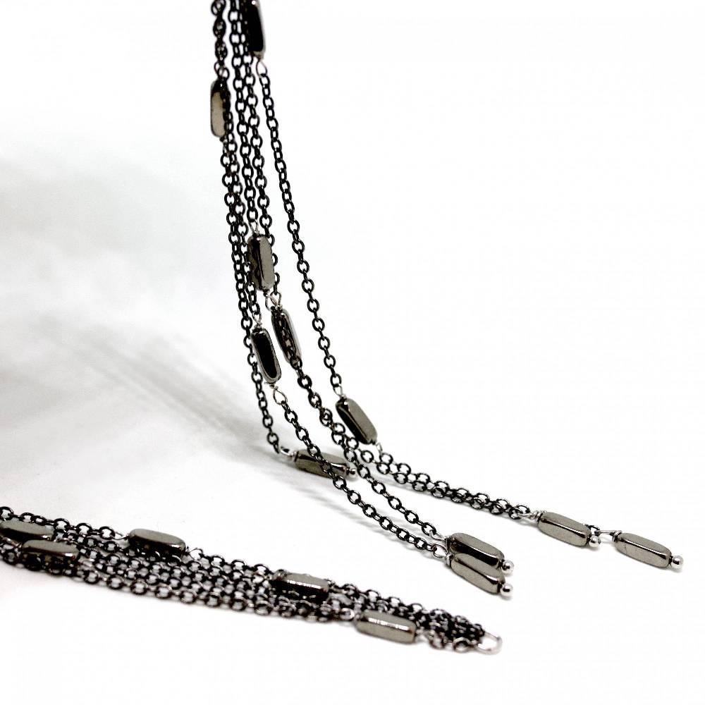 Paola Grande Gioielli ACCESSORI Frange lunghe rodiate Online Outlet