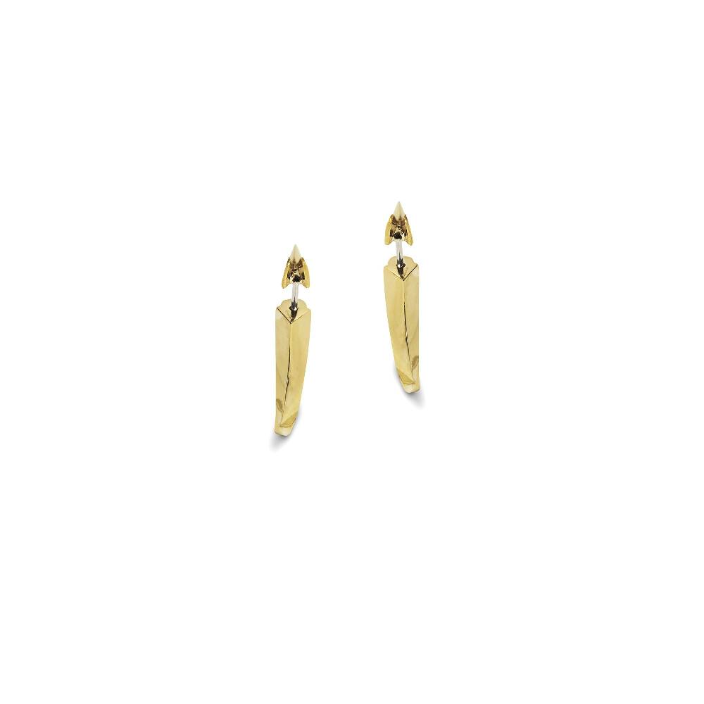 Paola Grande Gioielli UNCINI Uncini xs fronte|retro oro giallo Bestseller