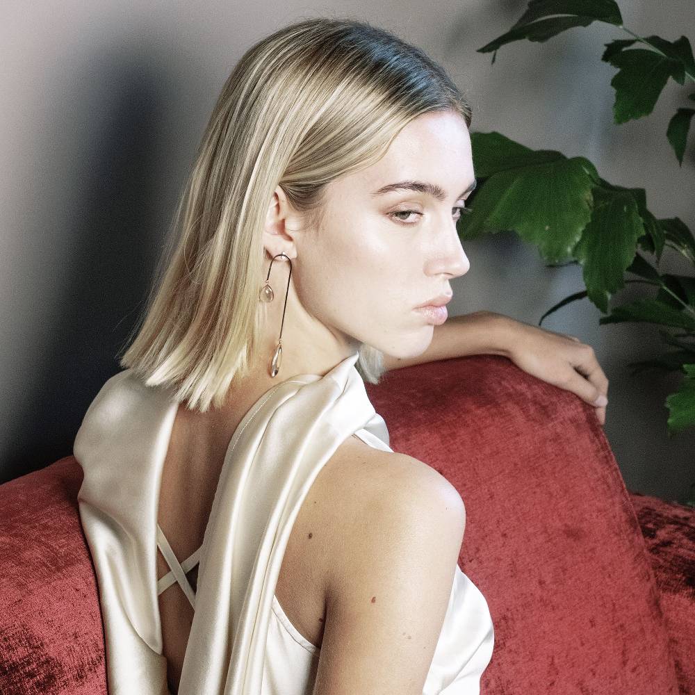 Paola Grande Gioielli AURUM Orecchini amo curvo lungo Convenienza