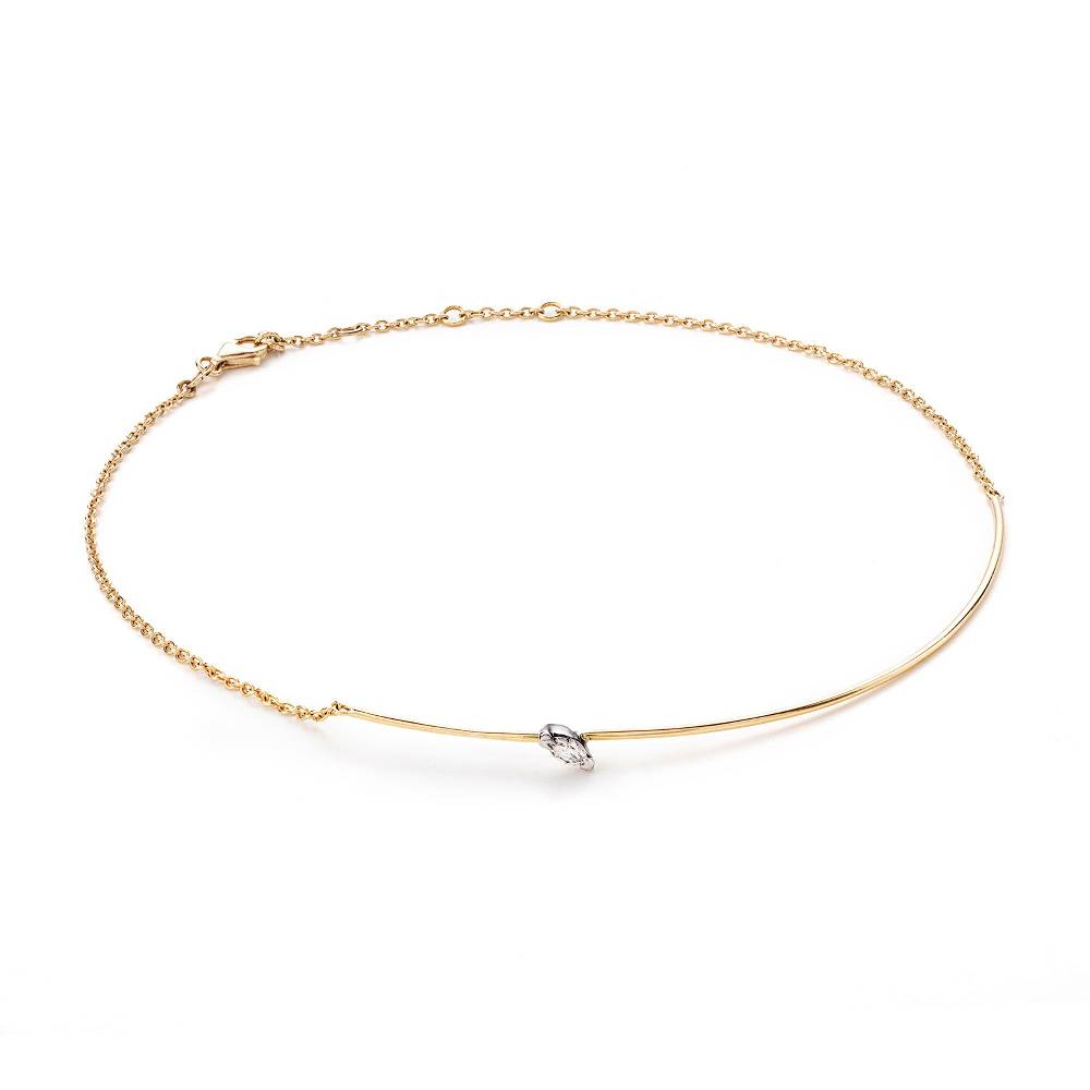 Paola Grande Gioielli BALANCE Choker 'Balance' in oro giallo Presa