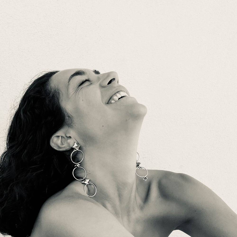 Paola Grande Gioielli SOLIS Orecchini 'Solis' con cerchi e rombi Sconti VIP