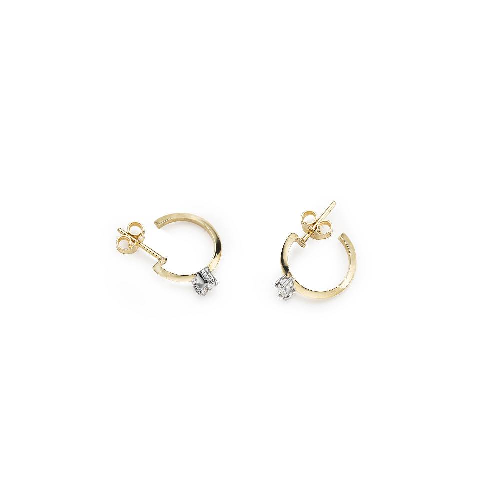 Paola Grande Gioielli BALANCE Cerchietti 'Balance' oro giallo e marquise Fino al 55% di sconto