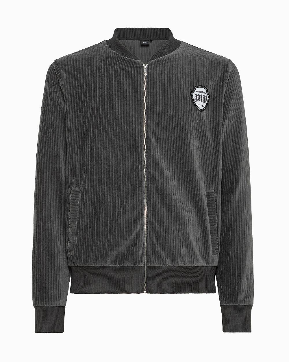 Pompea BOMBER VELLUTO COSTE UOMO Qualità Garantita