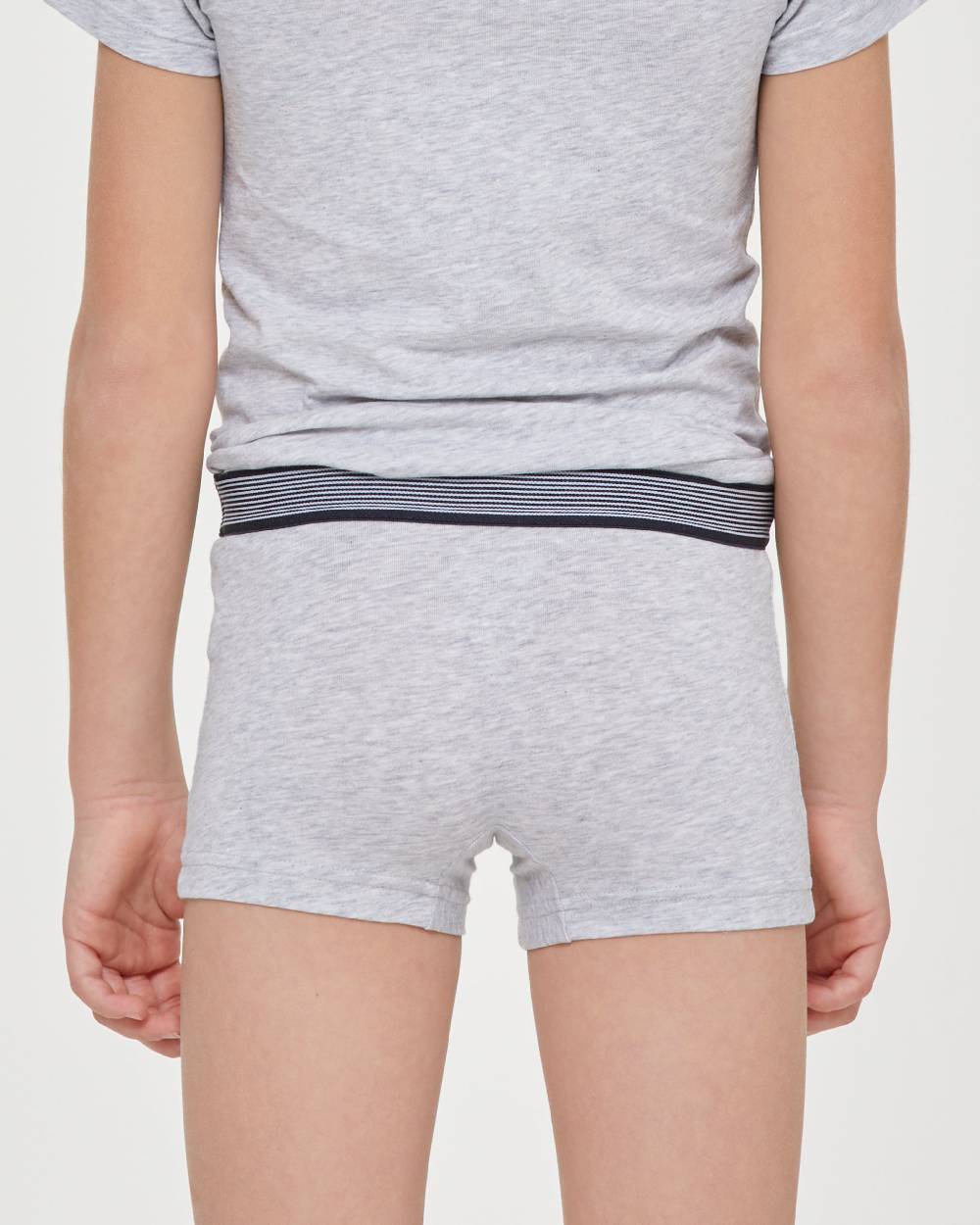 Pompea Boxer bimbo in cotone organico con elastico a righe Affare Del Giorno