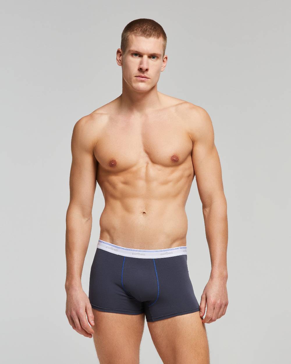 Pompea Boxer cotone con cinturino logato elasticizzato Sconto