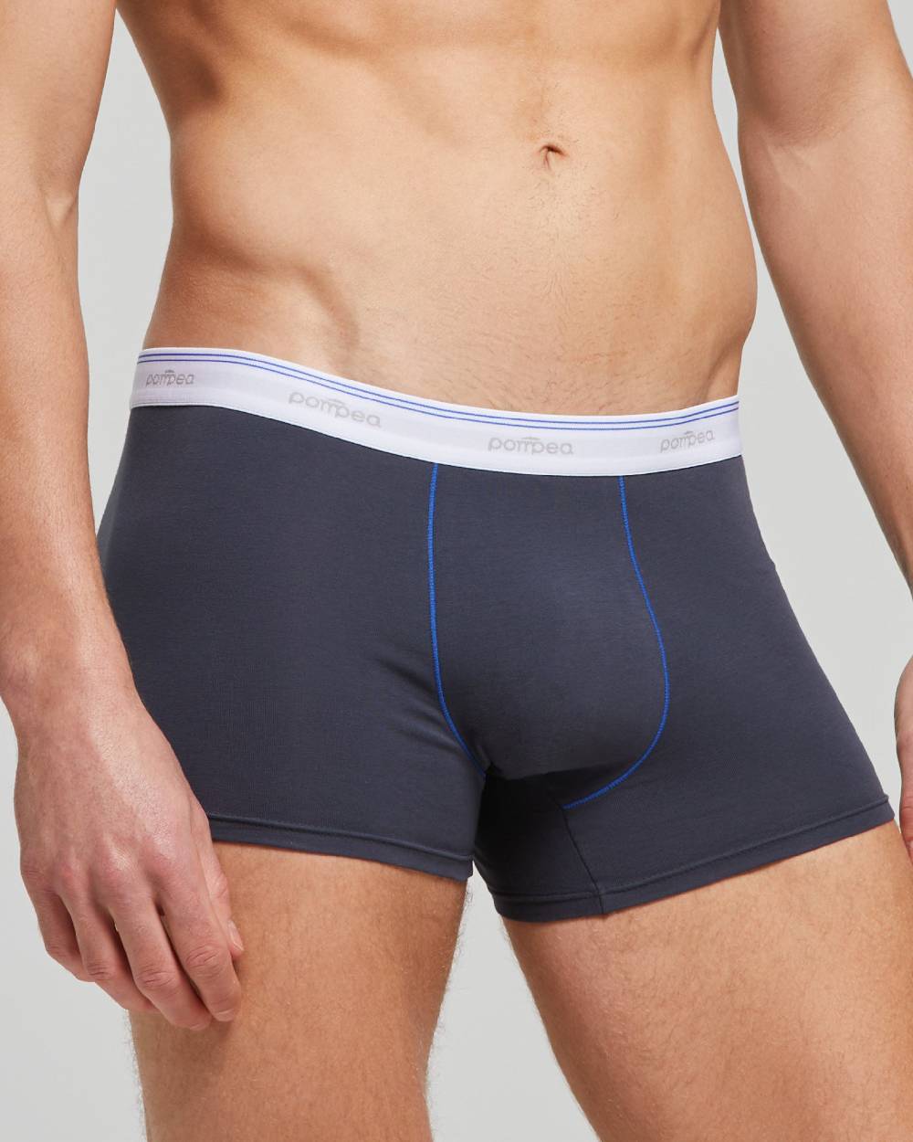 Pompea Boxer cotone con cinturino logato elasticizzato Sconto