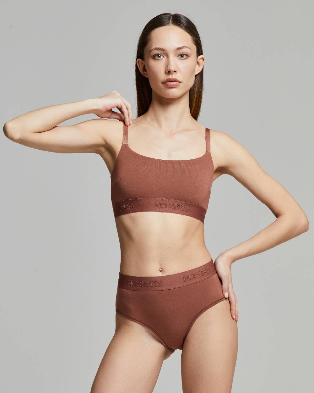 Pompea Brassiere no stress cotone modal Negozio