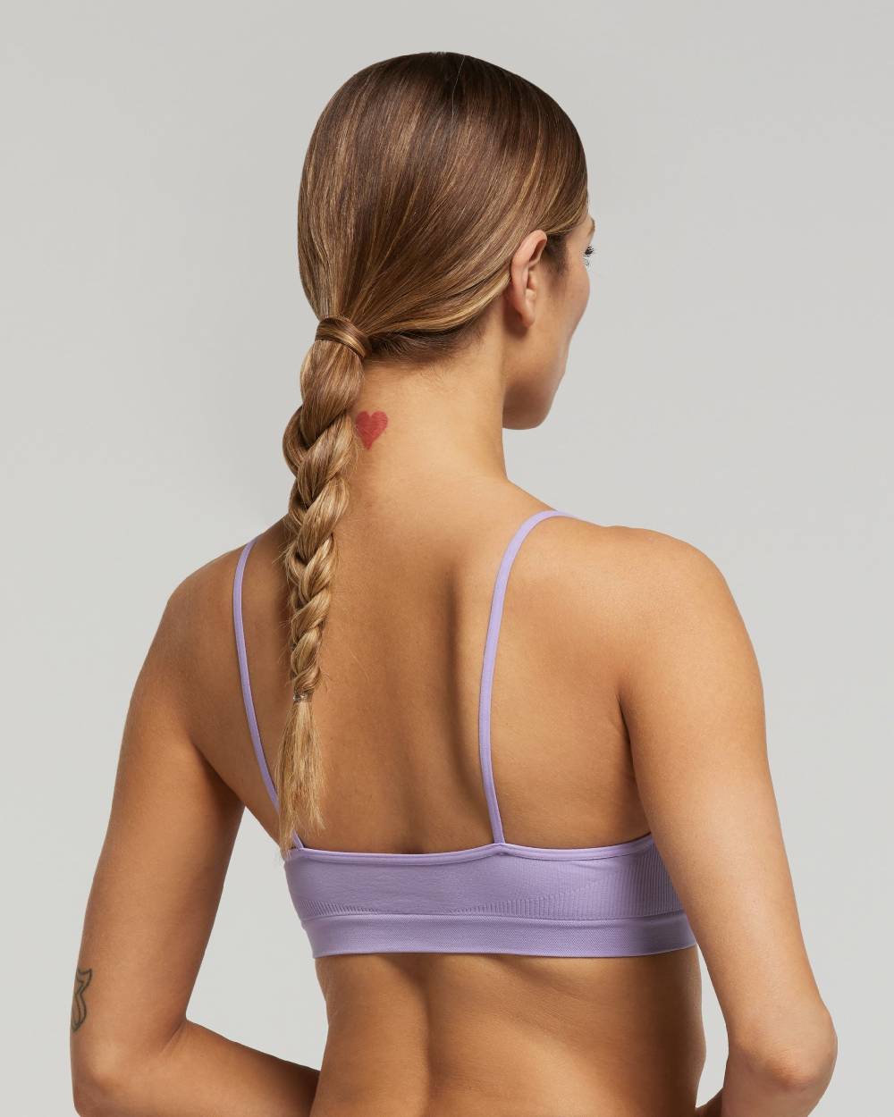 Pompea Brassiere seamless spalla stretta tinta unita Qualità