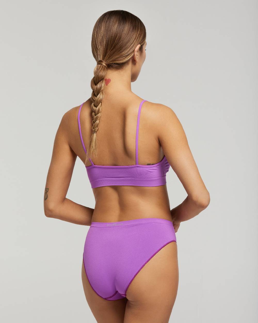Pompea Brassiere seamless spalla stretta tinta unita Vendita