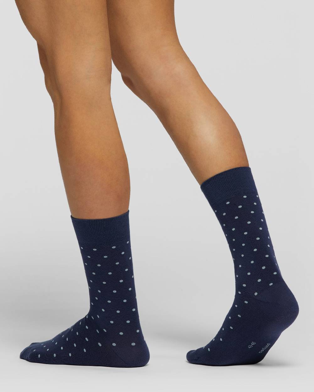 Pompea Calza corta cotone Everest fantasia pois Sottocosto