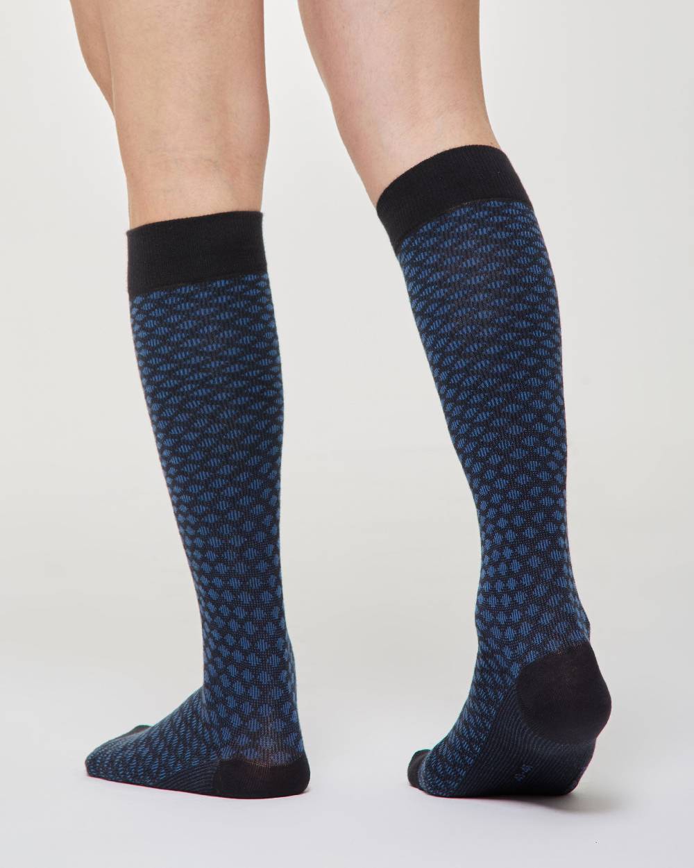 Pompea Calza lunga Duccio cotone motivo cravatteria Moda