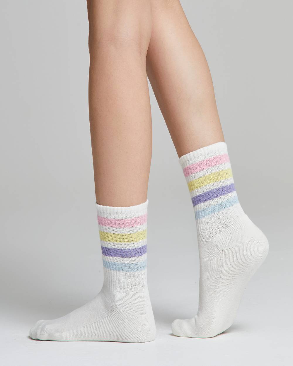Pompea Calza tennis Chiara con righe multi-color Enormi risparmi