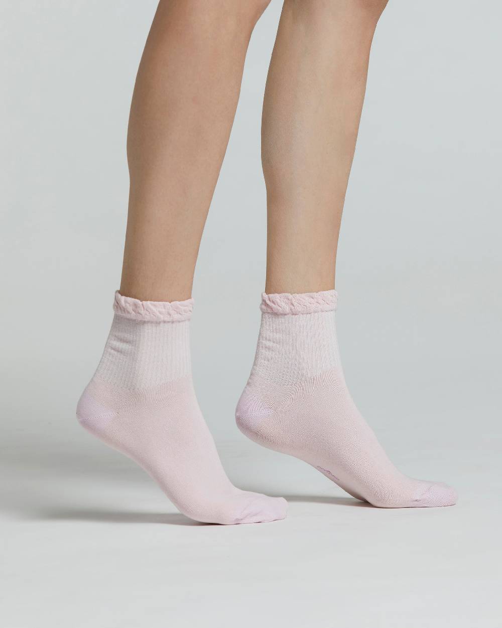 Pompea CALZINO COTONE GIRASOLE CON POLSINO A CAPPETTE Promozione