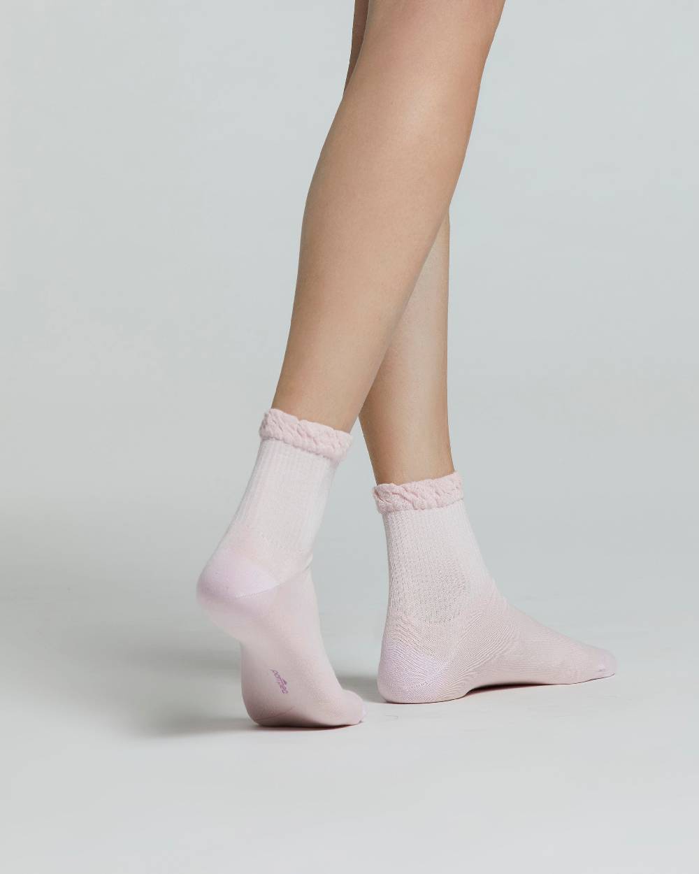 Pompea CALZINO COTONE GIRASOLE CON POLSINO A CAPPETTE Promozione
