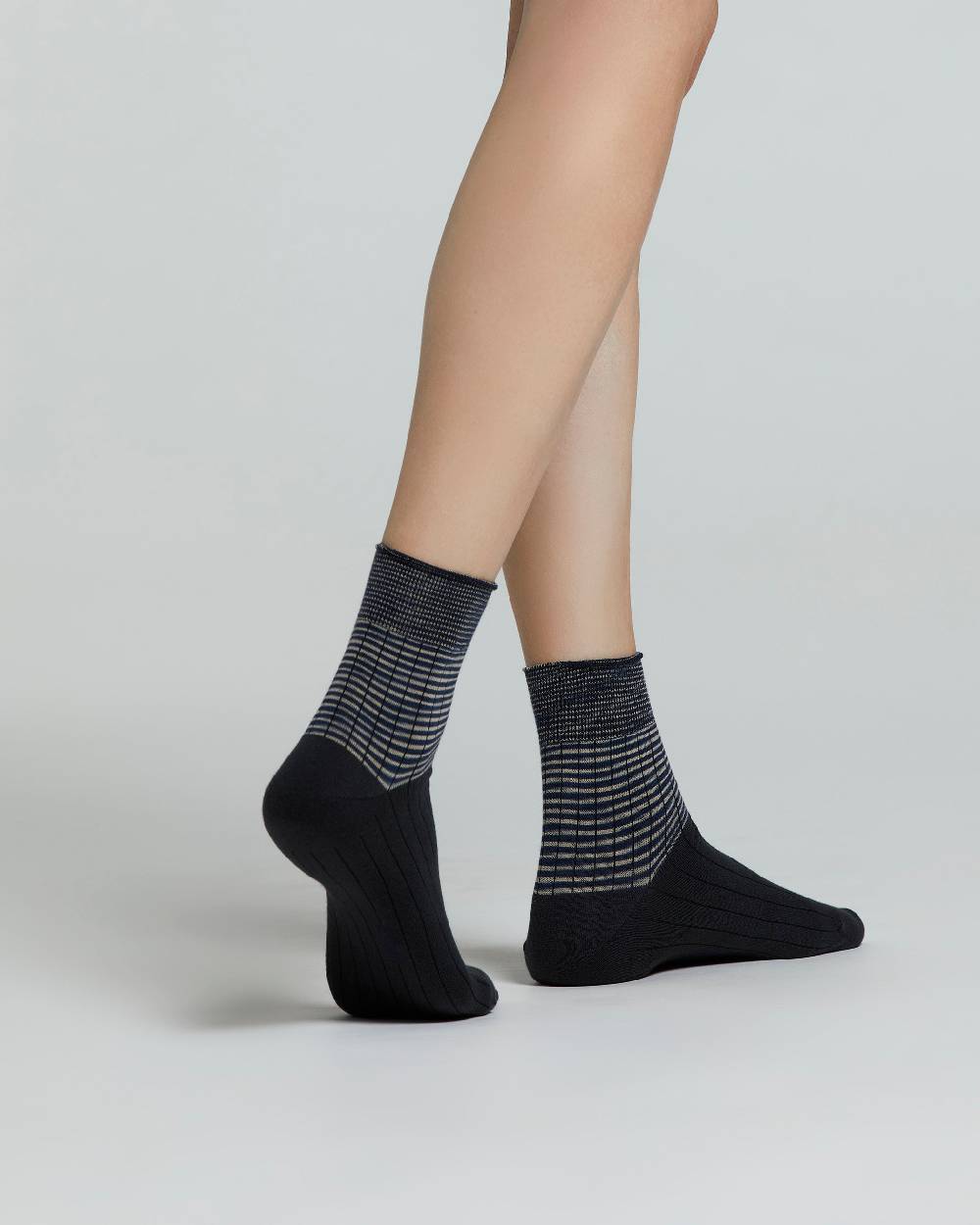 Pompea CALZINO COTONE MUGHETTO MULTICOLOR Pezzi Unici